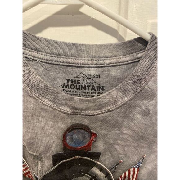 The Mountain Dyed T-shirt Engine No.12 2017 100th Anniversary Tweetsie Railroad - Picture 5 of 8